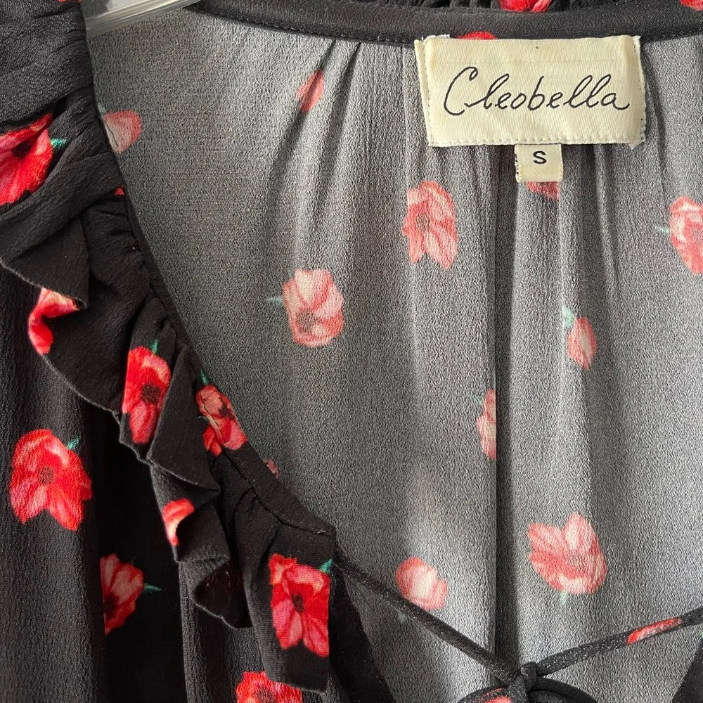 Cleobella Phoebe Flowy Floral Blouse - Picture 5 of 5